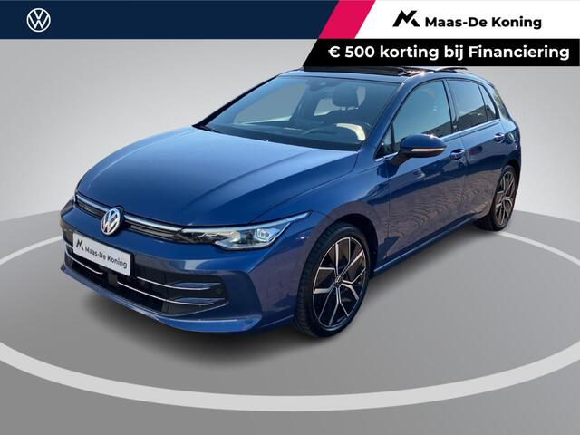 Volkswagen GOLF 1.5/150PK Style 50 Edition DSG · Panoramadak · Trekhaak · Camera + Parkeersensoren · Elektrische stoelverstelling ·