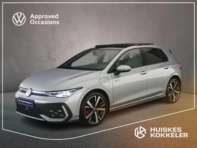 Volkswagen GOLF GTE 1.5 TSI eHybrid 272pk DSG Automaat Trekhaak, 360 camera, Lederen bekleding, Panoramadak, LED matrix koplampen, Adaptive cruise control