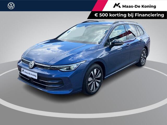 Volkswagen GOLF Variant 1.5 eTSI 110KW/150PK DSG Life Edition · Trekhaak · Stoelverwarming · 360° camera + Parkeersensoren · Fabrieksgarantie t/m 28-10-2027 of 100.000KM