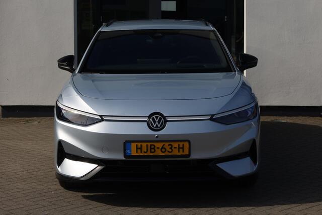 Volkswagen ID ID.7 Tourer Pro S Business 86 kWh 286PK / 210kW, Warmtepomp, LED Matrix (IQ.Lights), dodehoeksensor (side assist), voorstoelen verwarmbaar, stuurwiel verwarmbaar, travel assist (rij-assistent), adaptieve cruise control (acc), elektrisch verstelbare ErgoAc