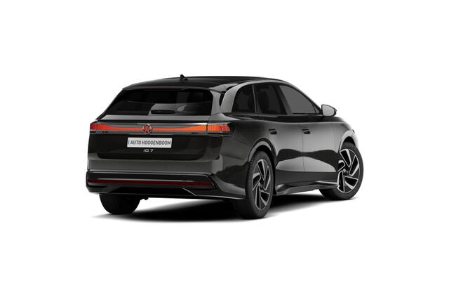 Volkswagen ID ID.7 Tourer Pro Limited Edition | Achterbank in ongelijke delen neerklapbaar incl. middenarmsteun en doorlaadmogelijkheid | Afstandscontrolesysteem (Front Assist), met voetgangers- en fietsersherkenning | Airconditioning automatisch, 2-zone (Climatronic)
