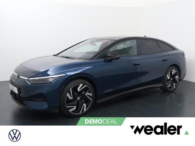 Volkswagen ID ID.7 Pro Limited Edition 77 kWh accu 210 kW / 286 PK | Panoramadak | Adaptief onderstel | Harman Kardon soundsystem | Stoelventilatie & -verwarming |