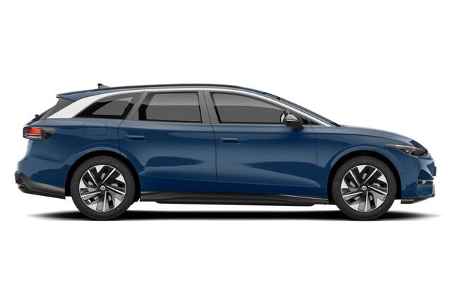 Volkswagen ID ID.7 Tourer Pro S Limited Edition | Achterbank in ongelijke delen neerklapbaar incl. middenarmsteun en doorlaadmogelijkheid | Afstandscontrolesysteem (Front Assist), met voetgangers- en fietsersherkenning | Airconditioning automatisch, 2-zone (Climatronic