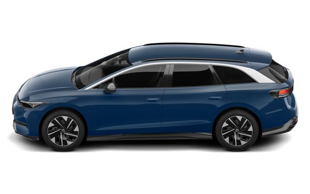 Volkswagen ID ID.7 Tourer Pro S Limited Edition | Achterbank in ongelijke delen neerklapbaar incl. middenarmsteun en doorlaadmogelijkheid | Afstandscontrolesysteem (Front Assist), met voetgangers- en fietsersherkenning | Airconditioning automatisch, 2-zone (Climatronic