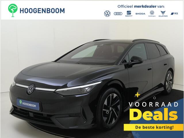 Volkswagen ID ID.7 Tourer Pro Limited Edition | Achterbank in ongelijke delen neerklapbaar incl. middenarmsteun en doorlaadmogelijkheid | Afstandscontrolesysteem (Front Assist), met voetgangers- en fietsersherkenning | Airconditioning automatisch, 2-zone (Climatronic)