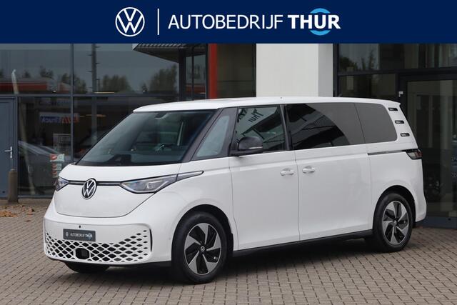 Volkswagen ID. Buzz Pro Bulli 86 kWh LWB 7p. 268PK / 210kW LED Matrix IQ.Light, rondomzicht camera, voorstoelen verwarmbaar met massagefunctie, Apple Carplay & Android Auto, achteruitrijcamera, elektrische schuifdeur links + rechts, Keyless Entry, dynamische grootlichtassist