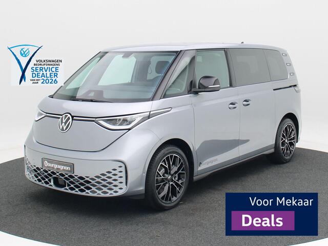 Volkswagen ID. Buzz Pro Limited Edition 210kW/286pk L1 79kWh | Lichtmetalen velgen 20" | Alarm | Achteruitrijcamera | Stoelverwarming | Stuurwiel verwarming | Privacyglass | Beschikbaar vanaf 15-06 |