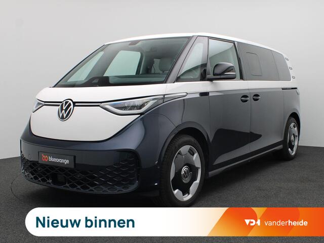 Volkswagen ID. Buzz Pro 86 kWh LWB 7p. 286PK Aut. SOH 99,43%, Warmtepomp, Elektrische deuren, Achteruitrijcamera, Keyless, Stuurverwarming, Adaptieve Cruise Control, 20" LM Velgen, Navi via Apple Carplay/Android Auto