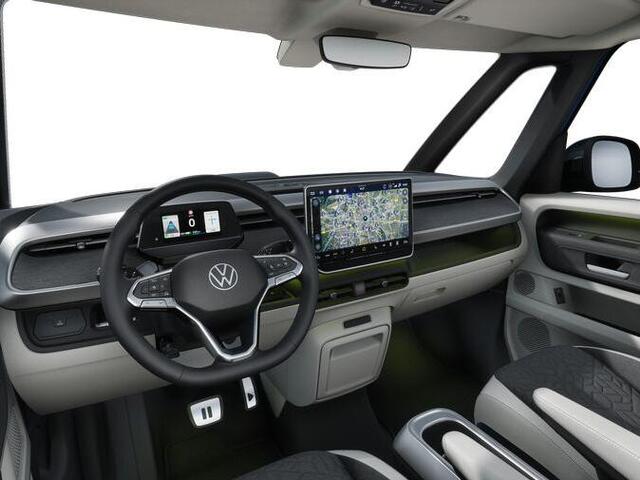 Volkswagen ID. Buzz Bedrijfswagens Pro Bulli Limited Elektromotor 210 kW (286 pk) 323 | 7-zits | Trekhaak | Schuifdeuren met sluithulp | IQ Lights | 20 inch 'Solna' velgen |Seaqual bekleding |