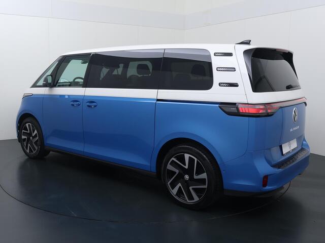 Volkswagen ID. Buzz Bedrijfswagens Pro Bulli Limited Elektromotor 210 kW (286 pk) | 7-zits | Trekhaak | Schuifdeuren met sluithulp | IQ Lights | LM 20 inch 'Solna' velgen | Comfort Plus pakket | Design Pakket | Open& Close Pakket |