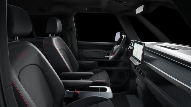 Volkswagen ID. Buzz Cargo Bedrijfswagens L2 GTX Elektromotor 340 pk 86 kWh 4 MOTION | Assistance pakket plus | Comfort pakket | Multimedia pakket plus | Parkeerassistent (park assist pro) | Velgen 'townsville', 21 inch lichtmetaal |