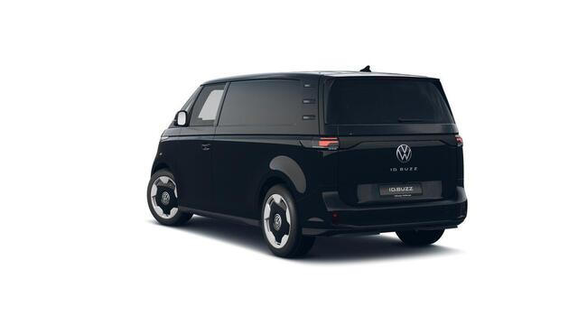 Volkswagen ID. Buzz Cargo Bedrijfswagens Bulli Edition 210 kW 286pk Elektrische aandrijving | Achterdeuren | Bijrijdersstoel in plaats van bijrijdersbank inclusief isofix | Open & close pakket | Verwarmbaar multifunctioneel stuurwiel met leder bekleed |