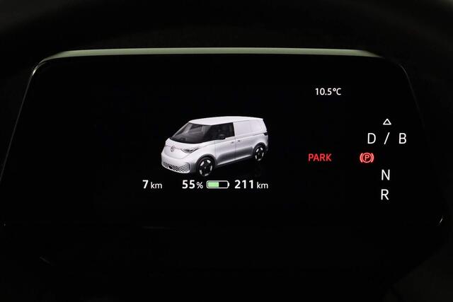 Volkswagen ID. Buzz Cargo Bedrijfswagens 286PK Economy Business 210 kW | Camera | Trekhaak | LED | Verwarmbare voorruit | Zijschuifdeur rechts