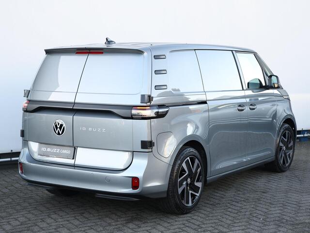 Volkswagen ID. Buzz Cargo Bulli Edition 79 kWh 286pk | LED | ACC | Climatronic | Navigatie | 2x Schuifdeur | Achterdeuren | Trekhaak |