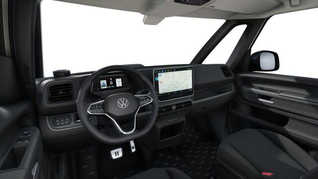 Volkswagen ID. Buzz Cargo Bedrijfswagens Anniversary Edition 4M 340 pk 250 kW elektromotor | Achteruitrijcamera (Rear View) inclusief 360 graden camera (Area View) | Assistance Pakket Plus | Digitale radio-ontvangst (DAB+) | Navigatie 'Discover Pro' | Anniversary Edition | Elektri