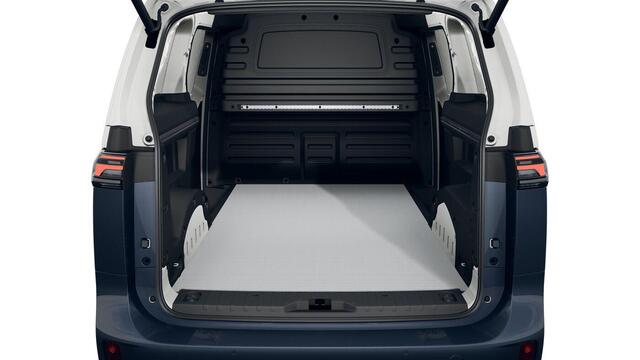 Volkswagen ID. Buzz Cargo Bedrijfswagens Anniversary Edition 4M 340 pk 250 kW elektromotor | Achteruitrijcamera (Rear View) inclusief 360 graden camera (Area View) | Assistance Pakket Plus | Digitale radio-ontvangst (DAB+) | Navigatie 'Discover Pro' | Anniversary Edition | Elektri