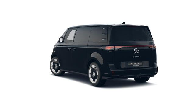 Volkswagen ID. Buzz Cargo Bedrijfswagens Anniversary Edition 4M 340 pk 250 kW elektromotor | Achteruitrijcamera (Rear View) inclusief 360 graden camera (Area View) | Assistance Pakket Plus | Digitale radio-ontvangst (DAB+) | Navigatie 'Discover Pro' | Anniversary Edition | Elektri
