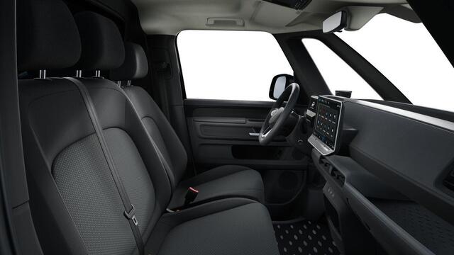 Volkswagen ID. Buzz Cargo Bedrijfswagens Anniversary Edition 4M 340 pk 250 kW elektromotor | Achteruitrijcamera (Rear View) inclusief 360 graden camera (Area View) | Assistance Pakket Plus | Digitale radio-ontvangst (DAB+) | Navigatie 'Discover Pro' | Anniversary Edition | Elektri