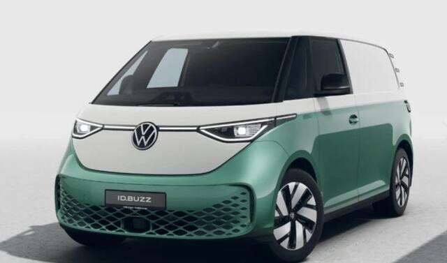 Volkswagen ID. Buzz Cargo Anniversary Edition 79 kWh 210kW 286PK Two Tone Wit/Mintgroen