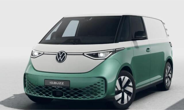 Volkswagen ID. Buzz Cargo Anniversary Edition 79 kWh 210kW 286PK Two Tone Wit/Mintgroen