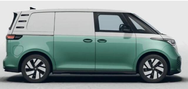 Volkswagen ID. Buzz Cargo Anniversary Edition 79 kWh 210kW 286PK Two Tone Wit/Mintgroen
