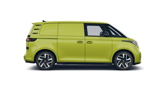 Volkswagen ID. Buzz Cargo Anniversary Edition 286pk 79 kWh | Trekhaak | Achterdeuren | Alarm | > Gelimiteerde editie; netto prijs excl. BTW en kosten rijklaarmaken <