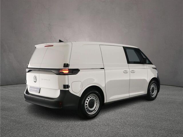 Volkswagen ID. Buzz Cargo Economy Business 79kWh 286pk > Netto-ACTIE-Prijs; bij koop of lease via HK / excl. kosten rijklaarmaken < | ACC | All-season banden | Achteruitrijcamera | Trekhaak