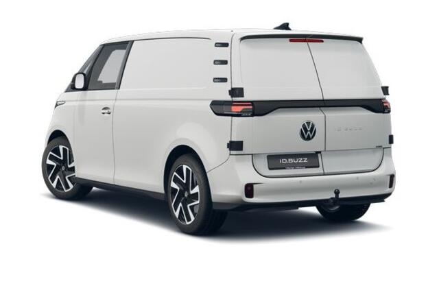 Volkswagen ID. Buzz Cargo ID. Buzz Cargo 340 pk 4-Motion Bulli Edition, Achteruitrijcamera, Bijrijdersbank, Navigatie, Achterdeuren, Trekhaak, Warmtepomp