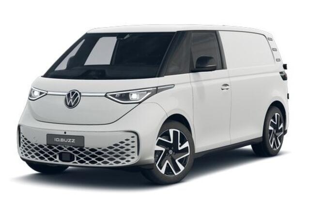 Volkswagen ID. Buzz Cargo ID. Buzz Cargo 340 pk 4-Motion Bulli Edition, Achteruitrijcamera, Bijrijdersbank, Navigatie, Achterdeuren, Trekhaak, Warmtepomp