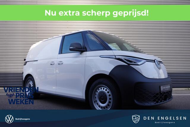 Volkswagen ID. Buzz Cargo ID. Buzz Cargo 286 pk, Economy Business, Achteruitrijcamera, Bijrijdersbank, Trekhaak, Achterdeuren zonder ruit, Alarm