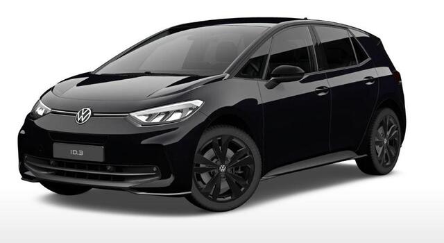 Volkswagen ID.3 Black Edition 52 kWh accu, 125 kW / 170 pk Hatchba | Binnenkort Verwacht | 19" Lichtmetalen Velgen | Parkeersensoren | Cruise Control Adaptief | App Connect |