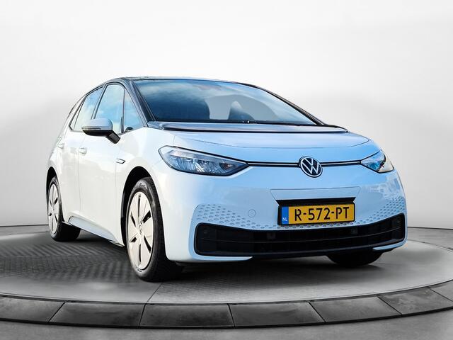 Volkswagen ID.3 Pro 58 kWh (146 PK) 1e-Eig. Keurig-Onderh. BOVAG-Garantie. NL-Auto. Navigatie/Apple-Carplay/Android-Auto, Adaptive-Cruisecontrol, Keyless-Start, Parkeersensoren-V+A, Stoelverwarming, Stuurverwarming, Licht-Zicht Privacy-Glas