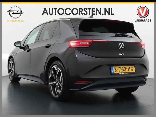 Volkswagen ID.3 58kWh 204PK First Navi Adapt.Cruise Control Pdc Apple Carplay Android Navi Ecc Led Stoel-Stuurverwarming DAB Keyless Advanced Lmv Bluetooth Regensensor Rijstrooksensor Verkeersbord detectie Mirrorlink Grootste accu Garantie t/m 22-12-2028