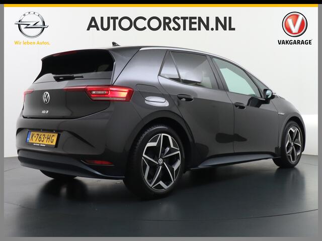 Volkswagen ID.3 58kWh 204PK First Navi Adapt.Cruise Control Pdc Apple Carplay Android Navi Ecc Led Stoel-Stuurverwarming DAB Keyless Advanced Lmv Bluetooth Regensensor Rijstrooksensor Verkeersbord detectie Mirrorlink Grootste accu Garantie t/m 22-12-2028