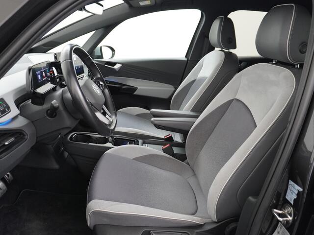 Volkswagen ID.3 58kWh 204PK First Navi Adapt.Cruise Control Pdc Apple Carplay Android Navi Ecc Led Stoel-Stuurverwarming DAB Keyless Advanced Lmv Bluetooth Regensensor Rijstrooksensor Verkeersbord detectie Mirrorlink Grootste accu Garantie t/m 22-12-2028