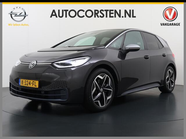 Volkswagen ID.3 First Plus 58kWh Navi-Pro Adap.Cruise Camera 19" Ecc Apple Carplay Android Auto SOH 86% Stoel+Stuurverwarming Lmv Matrix led Privacy Glas Keyless Rijstrooksensor Origineel Nederlandse Auto