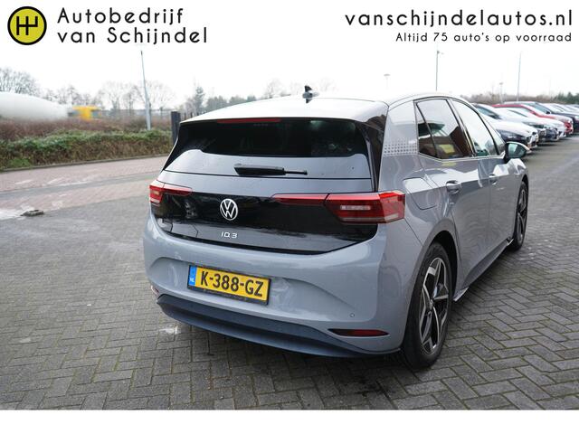 Volkswagen ID.3 FIRST PLUS 58KWH DEC 2020 ORIGINEEL NEDERLANDS MATRIXX LED CAMERA STOELVERWARMING ANDROID-APPLECARPLAY NAVI 19INCH KEYLESS ADAPTIEVE CRUISE CLIMA PDC V+A ENZ...
