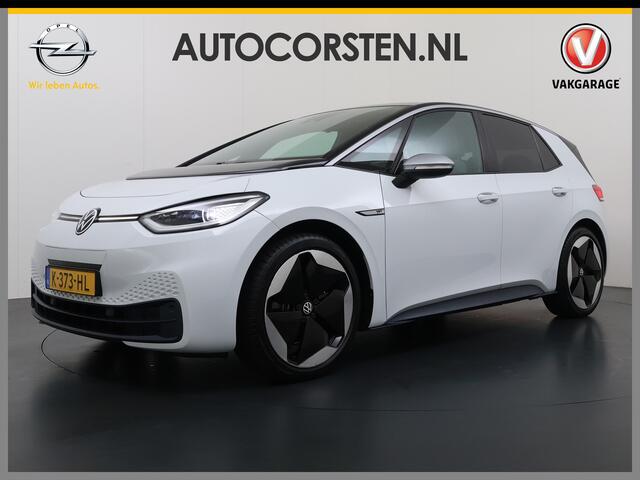 Volkswagen ID.3 First MAX 62kWh SOH 90% Panoramadak Ergo Active Stoelen Navi Pro Ecc Adap.Cruise Heads-Up Display Camera Pdc Lmv 20" Apple Carplay Android Auto Origineel Nederlandse Auto Zeer luxe uitvoering