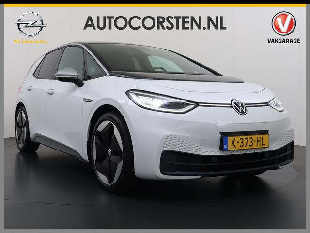 Volkswagen ID.3 First MAX 62kWh SOH 90% Panoramadak Ergo Active Stoelen Navi Pro Ecc Adap.Cruise Heads-Up Display Camera Pdc Lmv 20" Apple Carplay Android Auto Origineel Nederlandse Auto Zeer luxe uitvoering