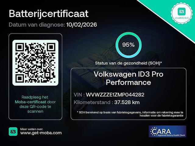 Volkswagen ID.3 Life 58 kWh | 95 % SOH | Full LED | NAVI | Stoel+Stuurverwarming