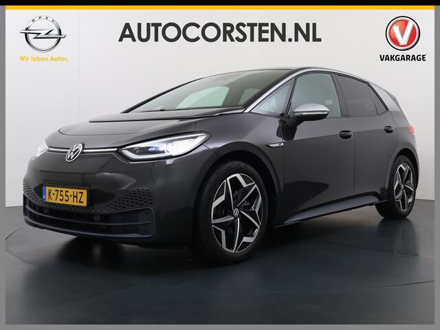 Volkswagen ID.3 First Plus 58kWh Navi-Pro Adap.Cruise Camera Matrix led 19" Ecc Apple Carplay Android Auto SOH 92% Stoel+Stuurverwarming Lmv Privacy Glas Keyless Rijstrooksensor Origineel Nederlandse Auto ¤ 44.000 nieuw!