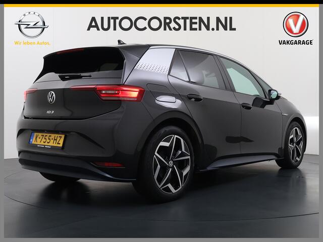 Volkswagen ID.3 First Plus 58kWh Navi-Pro Adap.Cruise Camera Matrix led 19" Ecc Apple Carplay Android Auto SOH 92% Stoel+Stuurverwarming Lmv Privacy Glas Keyless Rijstrooksensor Origineel Nederlandse Auto ¤ 44.000 nieuw!