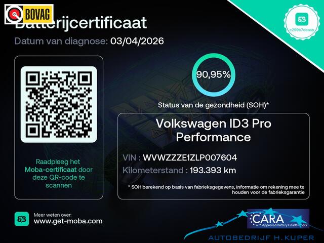 Volkswagen ID.3 First Max 58 kWh | Adap. Cruise | Trekhaak | Camera | Carplay/An