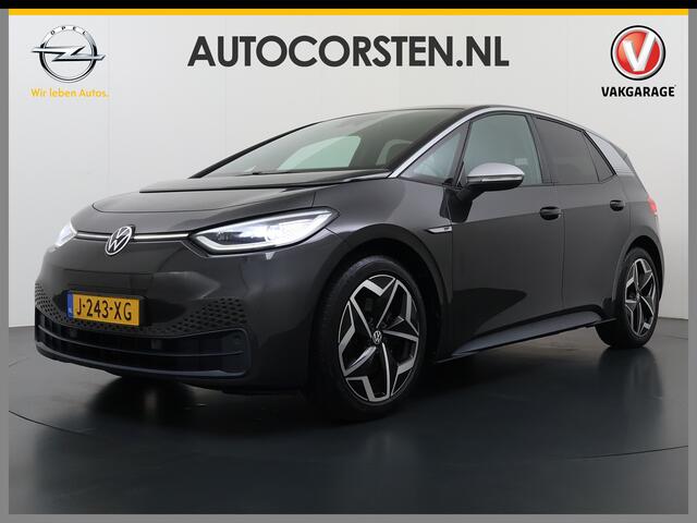 Volkswagen ID.3 First Plus 62kWh Trekhaak Navi-Pro Adap.Cruise Camera Matrix led 19" Ecc Apple Carplay Android Auto SOH 91% Stoel+Stuurverwarming Lmv Privacy Glas Keyless Rijstrooksensor Origineel Nederlandse Auto ¤ 44.000 nieuw!