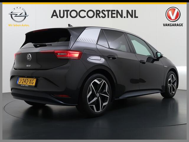 Volkswagen ID.3 First Plus 62kWh Trekhaak Navi-Pro Adap.Cruise Camera Matrix led 19" Ecc Apple Carplay Android Auto SOH 91% Stoel+Stuurverwarming Lmv Privacy Glas Keyless Rijstrooksensor Origineel Nederlandse Auto ¤ 44.000 nieuw!