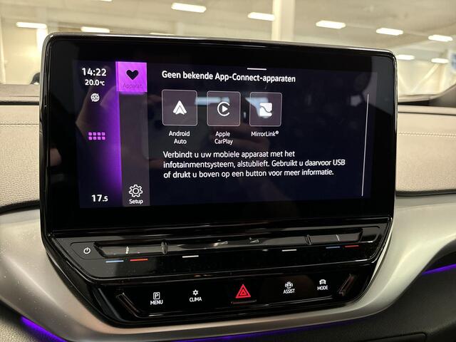 Volkswagen ID.4 Pro 204pk 77 kWh · Apple/Android Car Play · Warmtepomp · Navi · P-Sensoren · DAB · 19'' Inch ·