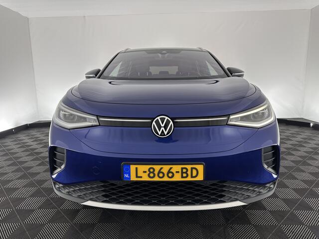 Volkswagen ID.4 First Max 77 kWh [ 3-Fase ] (INCL.BTW) Aut. *PANO | HEAD-UP | 1/2LEATHER | FULL-LED | MEMORY-PACK | TOP-VIEW | BLIND-SPOT | HEATED-SPORTSEATS | DIGI-COCKPIT | DAB+ | 21''ALU*