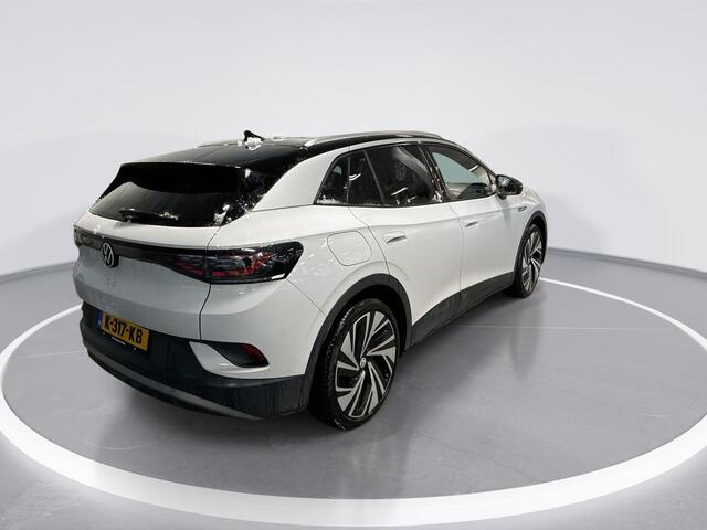 Volkswagen ID.4 204pk Max 77 kWh · Warmtepomp · Panoramadak · 360 Camera · Elek. Trekhaak · Elek. Achterklep · 21'' Inch ·