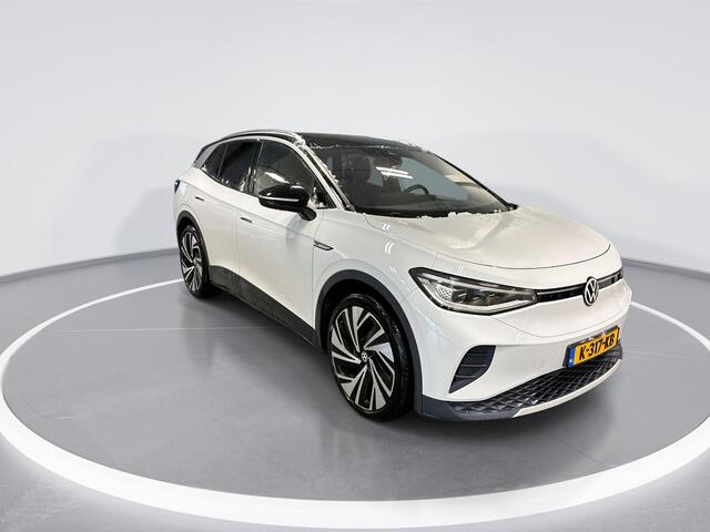 Volkswagen ID.4 204pk Max 77 kWh · Warmtepomp · Panoramadak · 360 Camera · Elek. Trekhaak · Elek. Achterklep · 21'' Inch ·