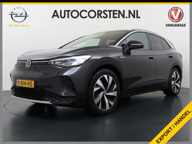 Volkswagen ID.4 204PK First 77kWh SOH 90% Leer/Alcantara Adap.Cruise Camera Apple Carplay Android Navi Ecc Pdc-a+v Lmv 20" Stoel+Stuurverwarming Led Bordherkenning Voor-Klimatisering Semi-Autopilot App-Connect E-sound Front-Assist Origineel Nederlandse Auto